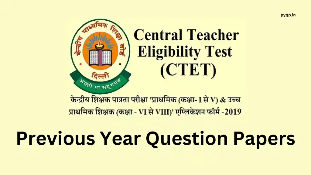 Ctet Previous Year Question Papers