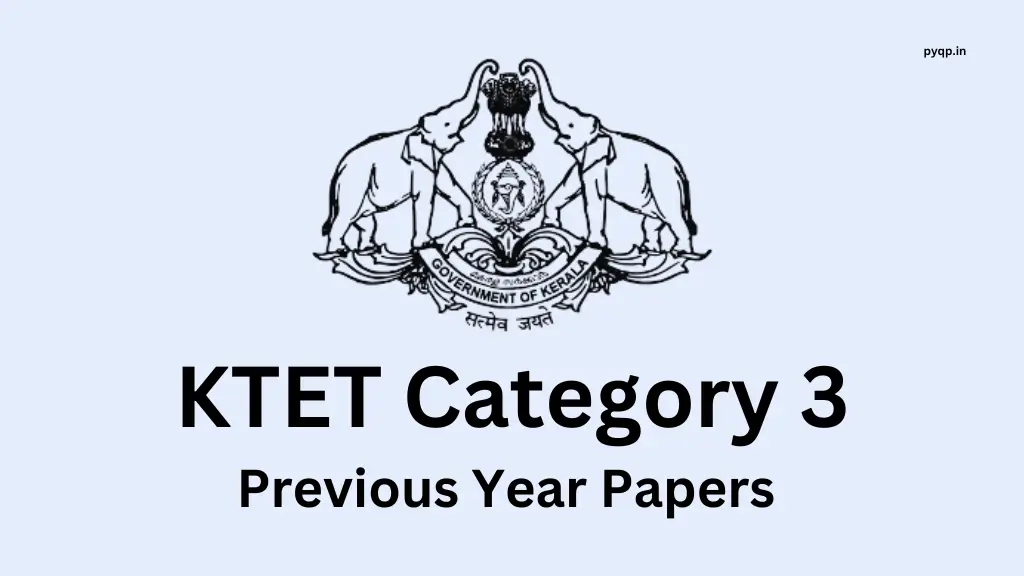 ktet category 3 question paper