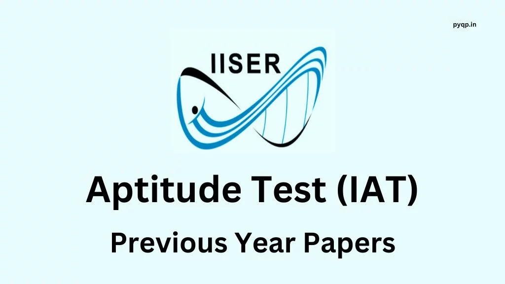 iiser iat previous year papers