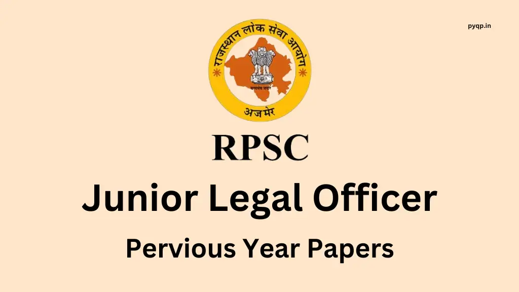 rpsc jlo previous papers