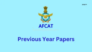 afcat previous year question paper
