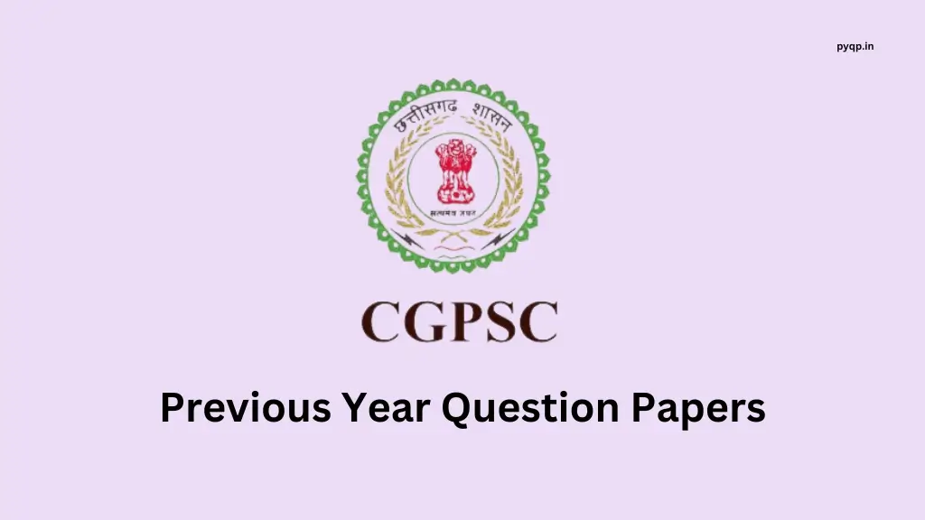 cgpsc previous year question papers