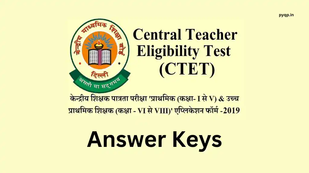 ctet answer keys