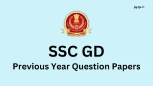 ssc gd question papers