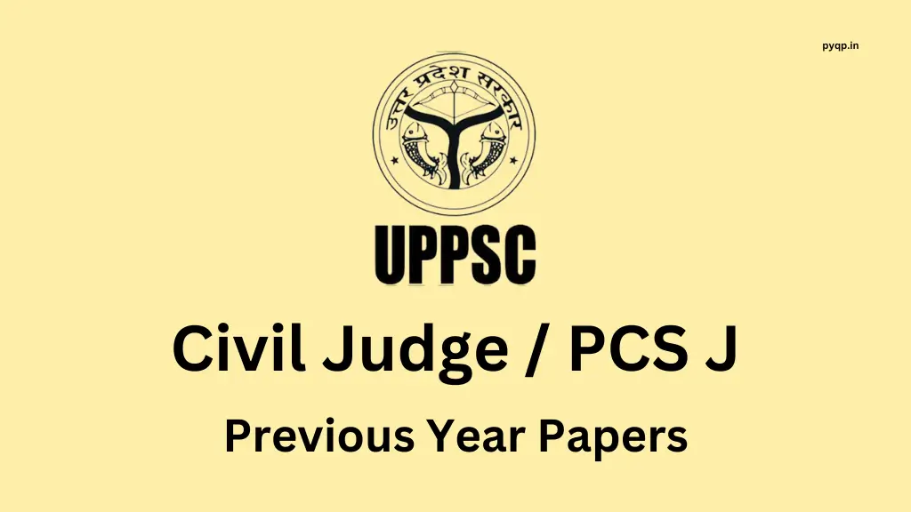 uppsc civil judge previous papers