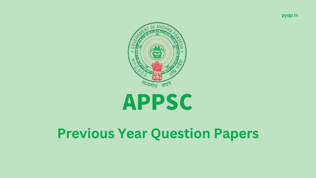 appsc group 2 previous papers