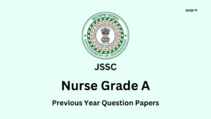 JSSC Grade A Nurse Previous Year Papers