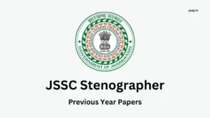 JSSC Stenographer Previous Year Papers