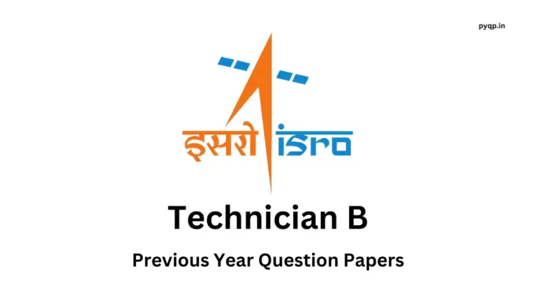 ISRO Technician Previous Year Question Papers
