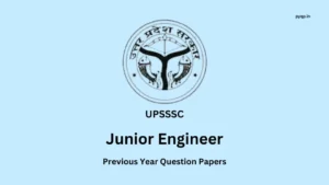 UPSSSC JE Previous Year Papers