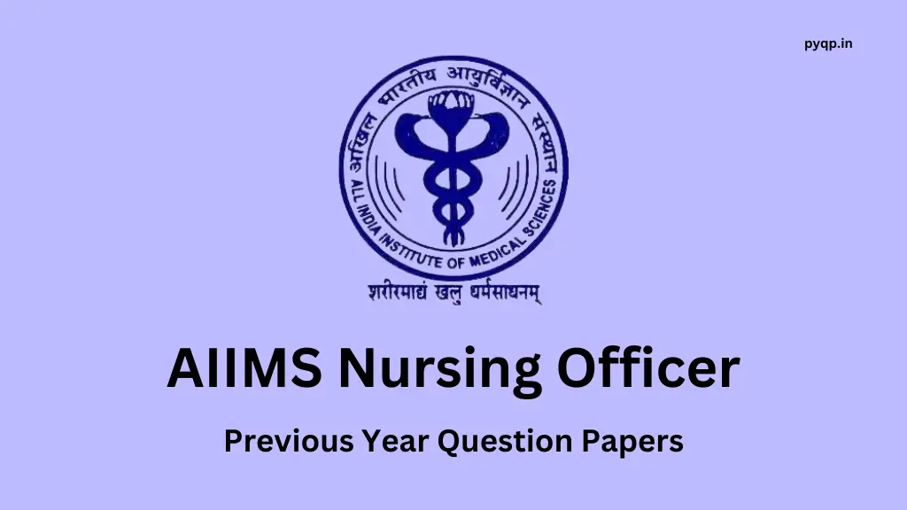 aiims nursing officer question paper 2022