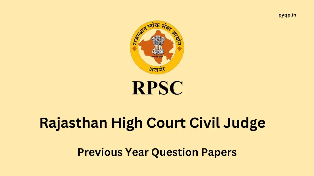 RJS Previous Year Papers