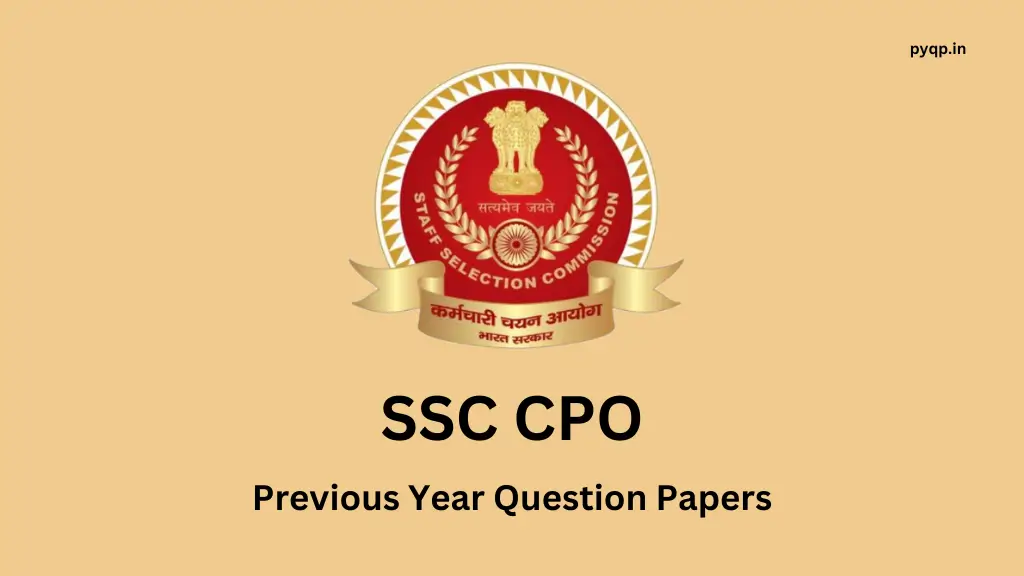 SSC CPO Previous Year Papers