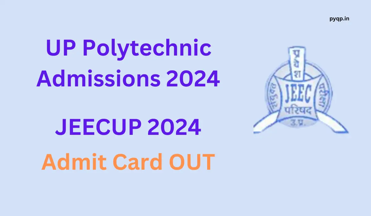 UPJEE Polytechnic Admit Card 2024