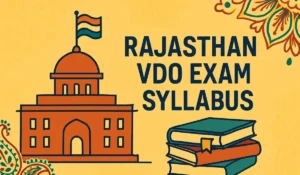 rajasthan vdo syllabus