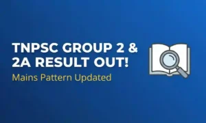 TNPSC Group 2 prelims Result 2025